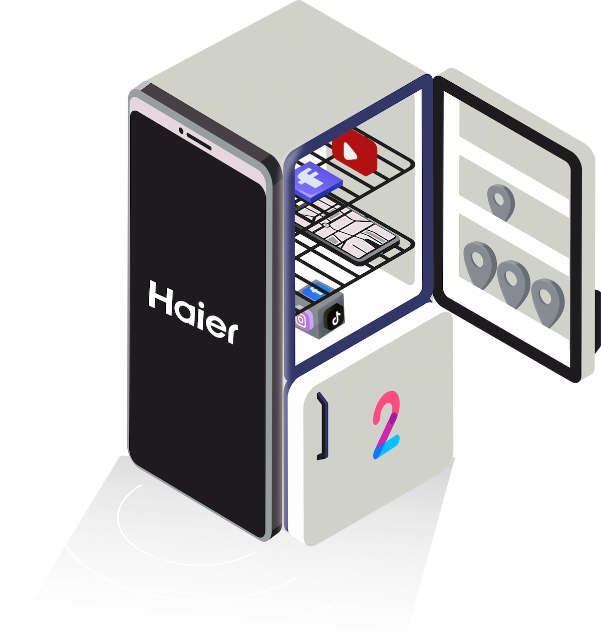 b2p | Case Haier Visual